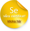 Certifikat för besiktning m.m.